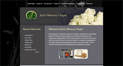 Desktop Screenshot of jacksmemorychapel.com